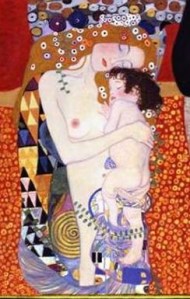 Mother and Child by Gustav Klimt