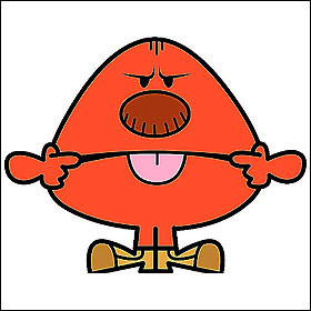 Mr. Rude by Adam Hargreaves