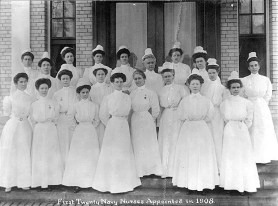 First 20 Navy Nurses Corps.
